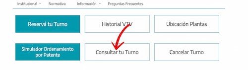 cambiar turno vtv batán